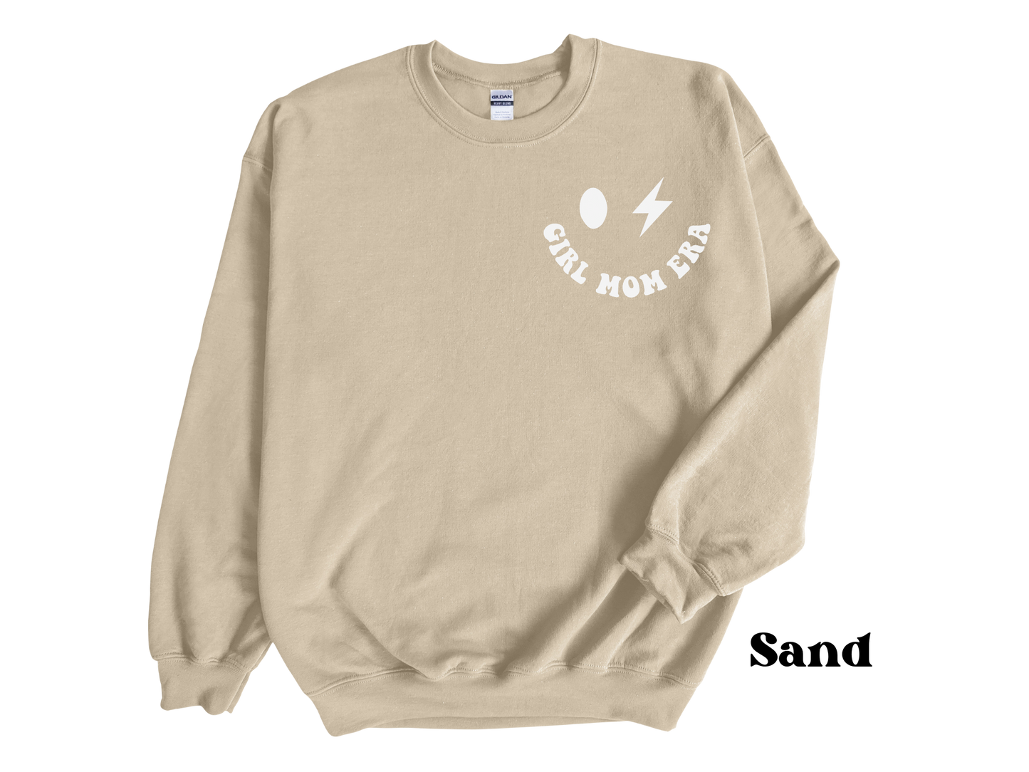 "In My Girl Mom Era" Crewneck Sweatshirt