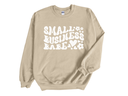 "Small Business Babe" Crewneck