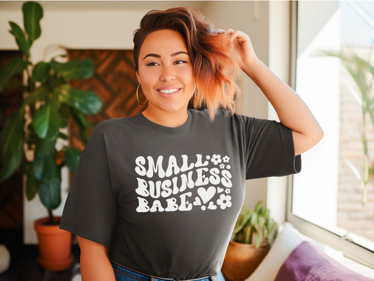 "Small Business Babe" Comfort Colors T-shirt