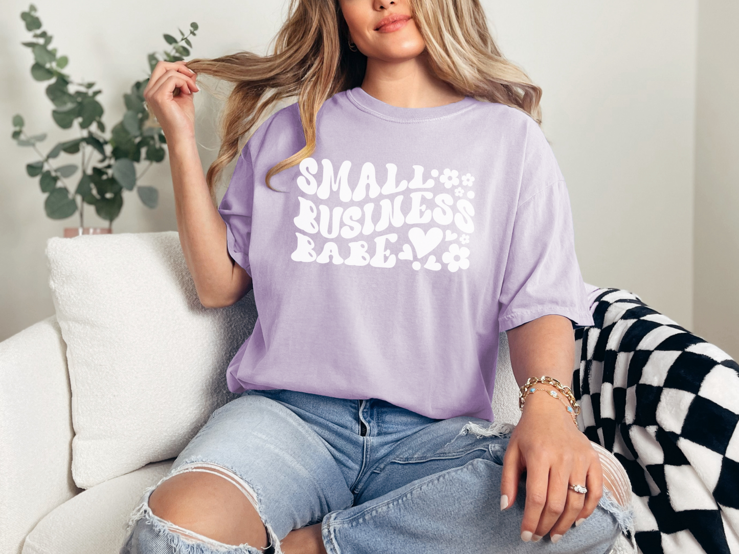 "Small Business Babe" Comfort Colors T-shirt