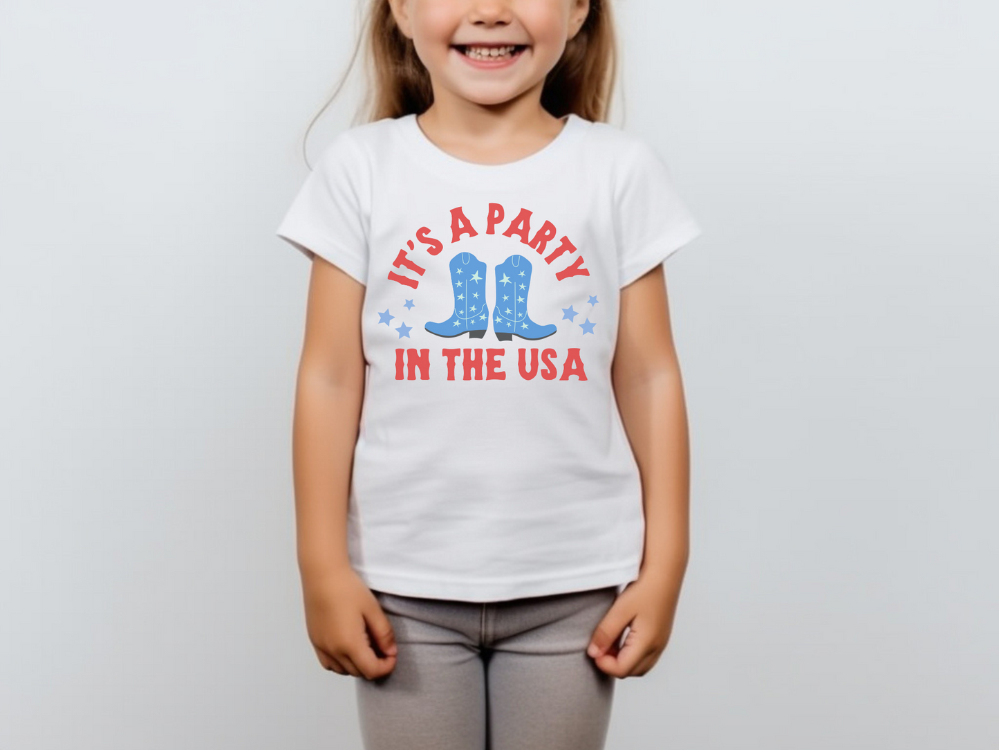 "Party in the USA" Kids T-shirt