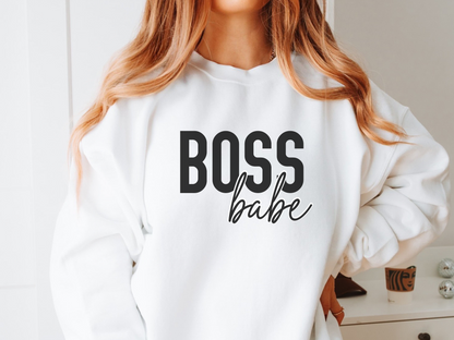 "Boss Babe" Crewneck