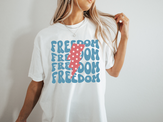 "FREEDOM" Comfort Colors T-shirt