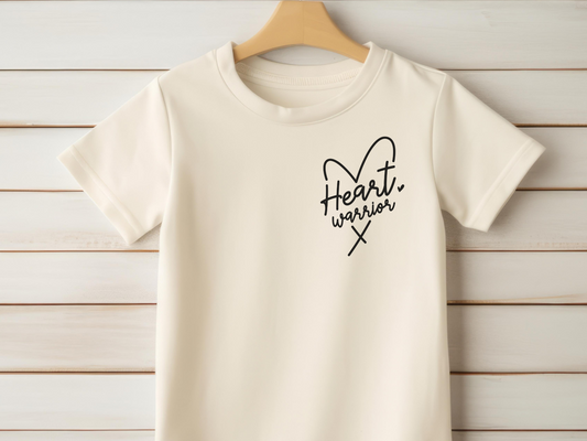 "Heart Warrior" Toddler T-shirts