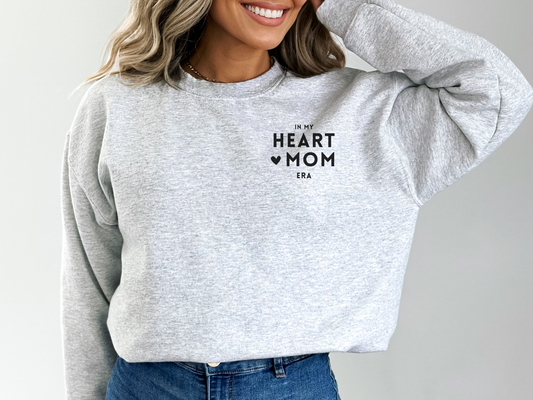 "In My Heart Mom Era" Crewneck Sweatshirt