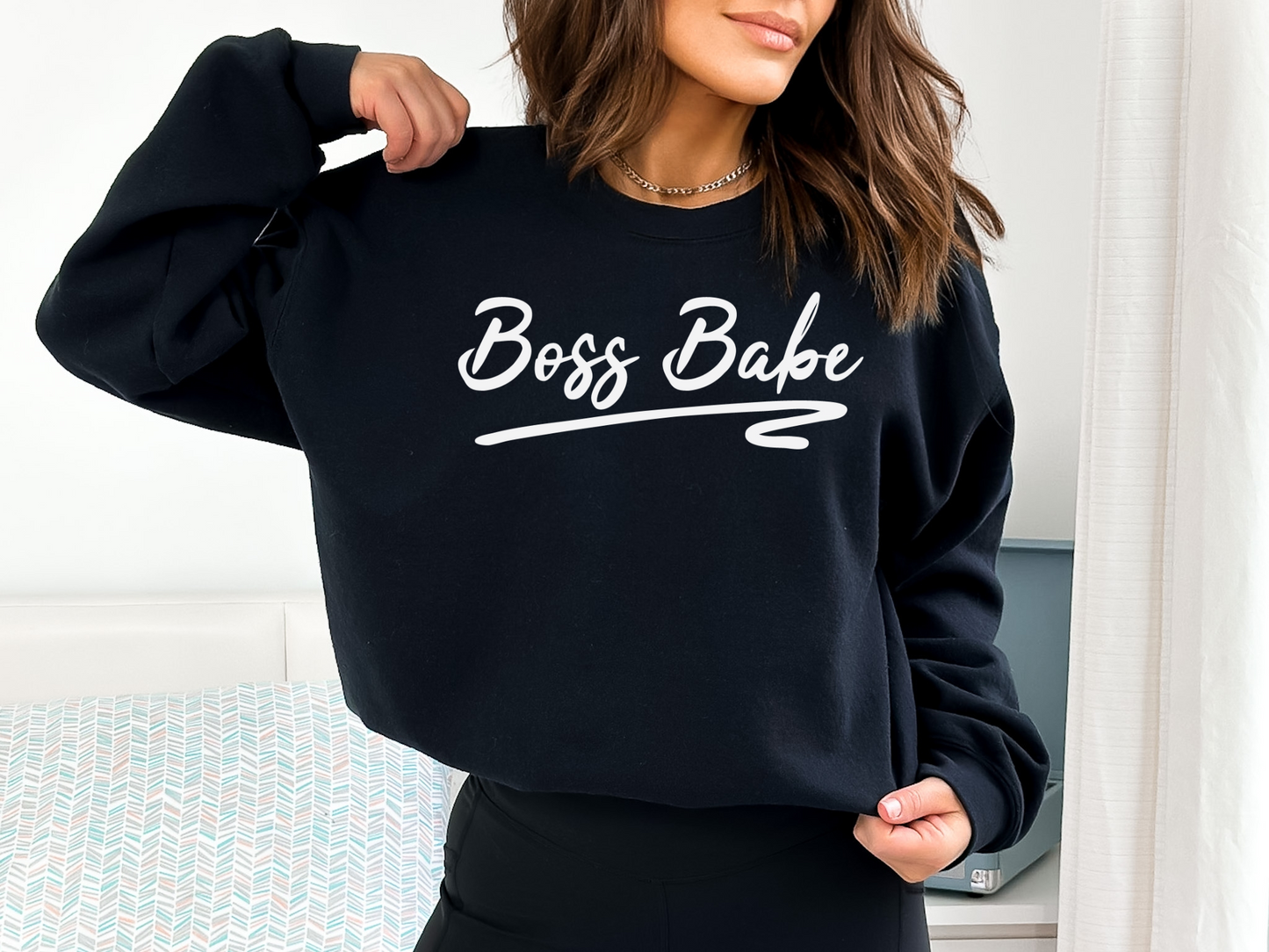 "Boss Babe 2" Crewneck