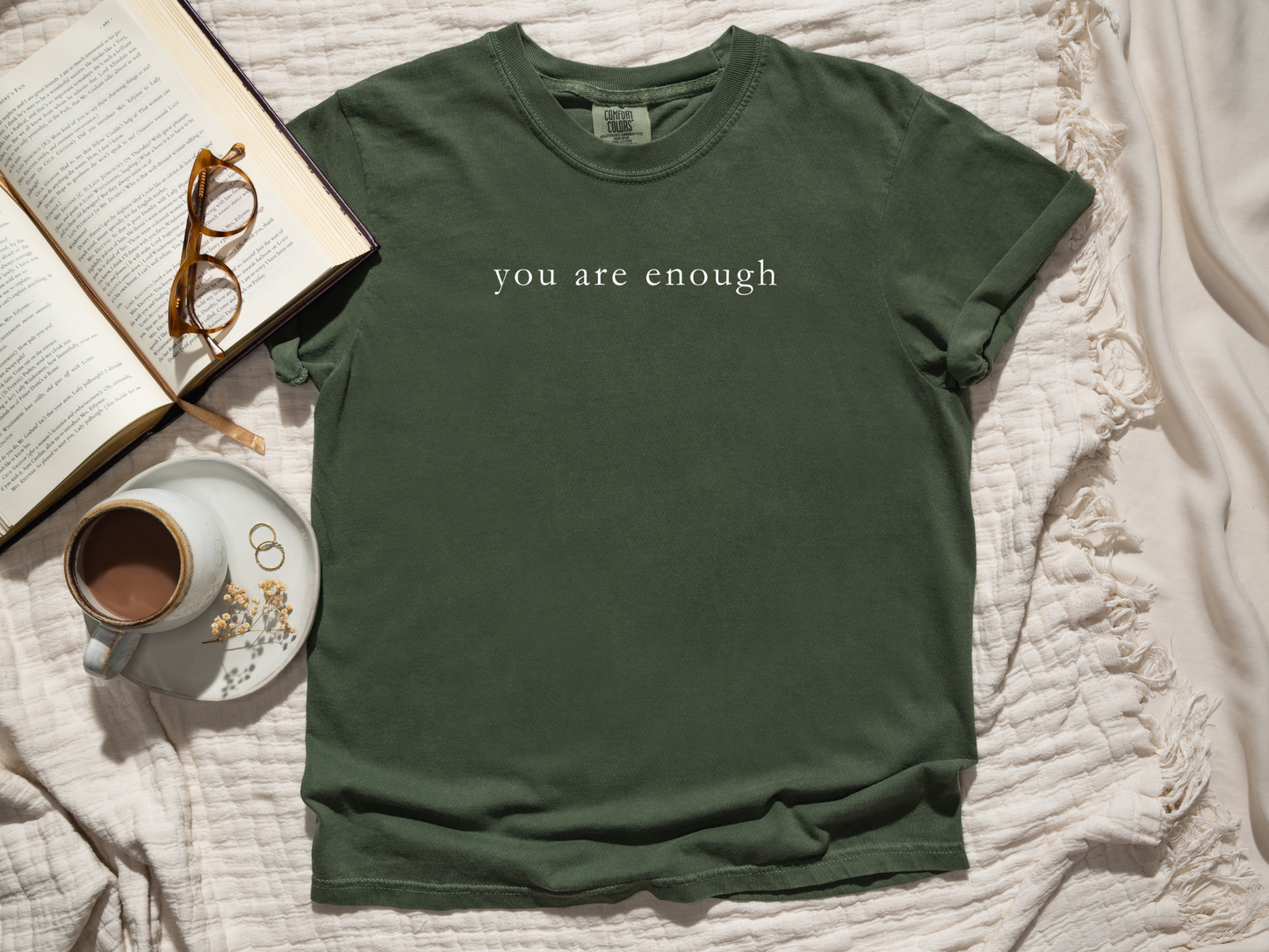 "You are Enough" Comfort Colors T-shirt