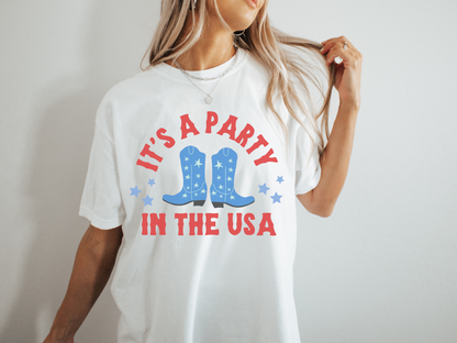 "Party in the USA" Comfort Colors T-shirt