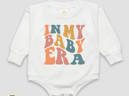 "In My Baby Era" Bubble Romper