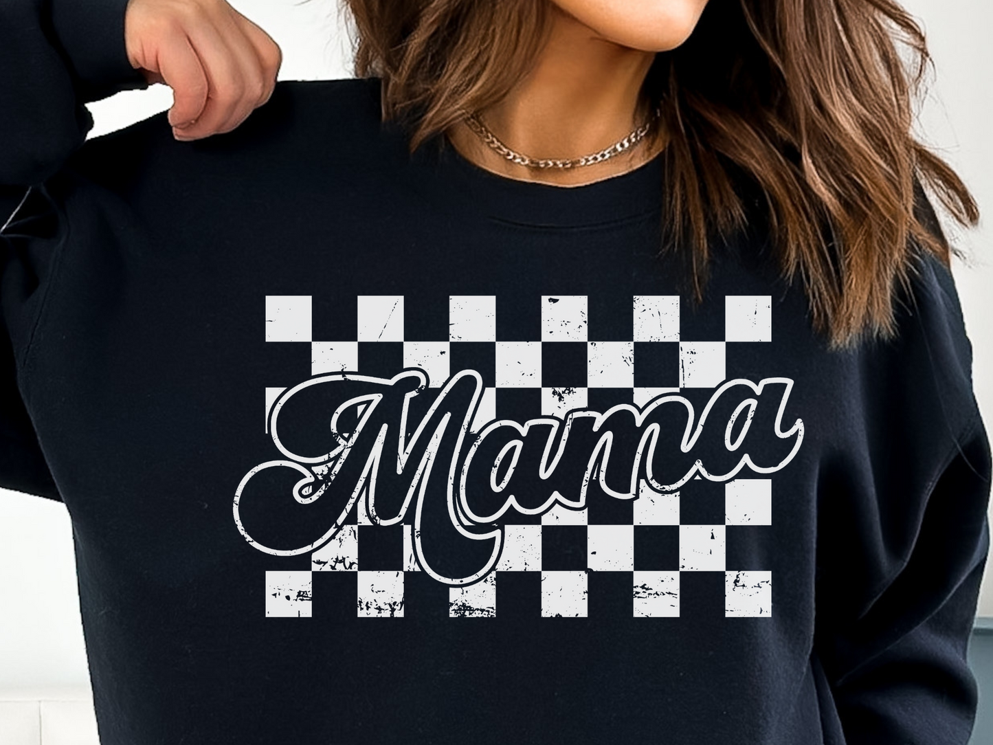 "Retro Mama" Crewneck Sweatshirt