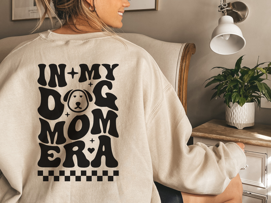 "In My Dog Mom Era" Crewneck Sweatshirt