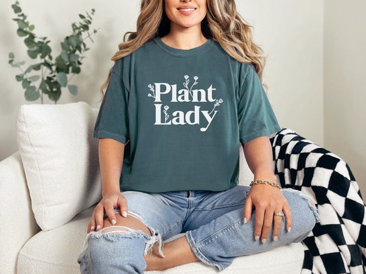 "Plant Lady" Comfort Colors T-shirt