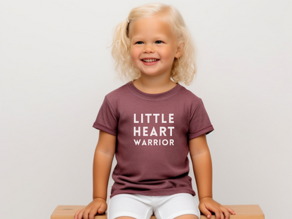 "Little Heart Warrior" Toddler T-shirts