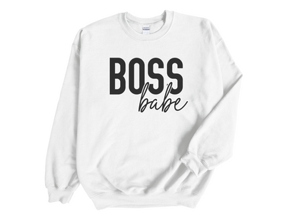 "Boss Babe" Crewneck