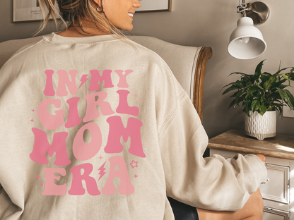 "In My Girl Mom Era" Crewneck Sweatshirt