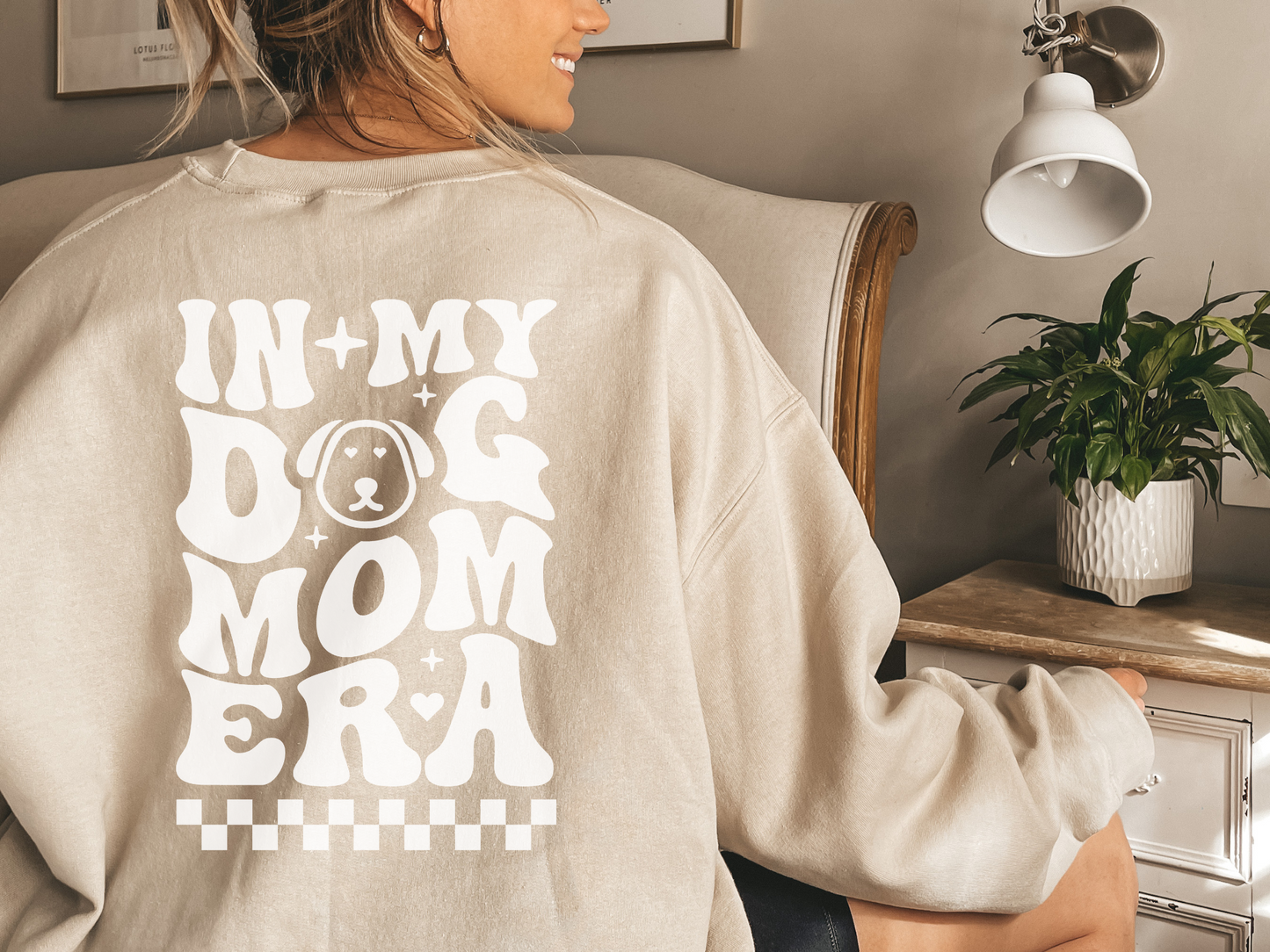 "In My Dog Mom Era" Crewneck Sweatshirt