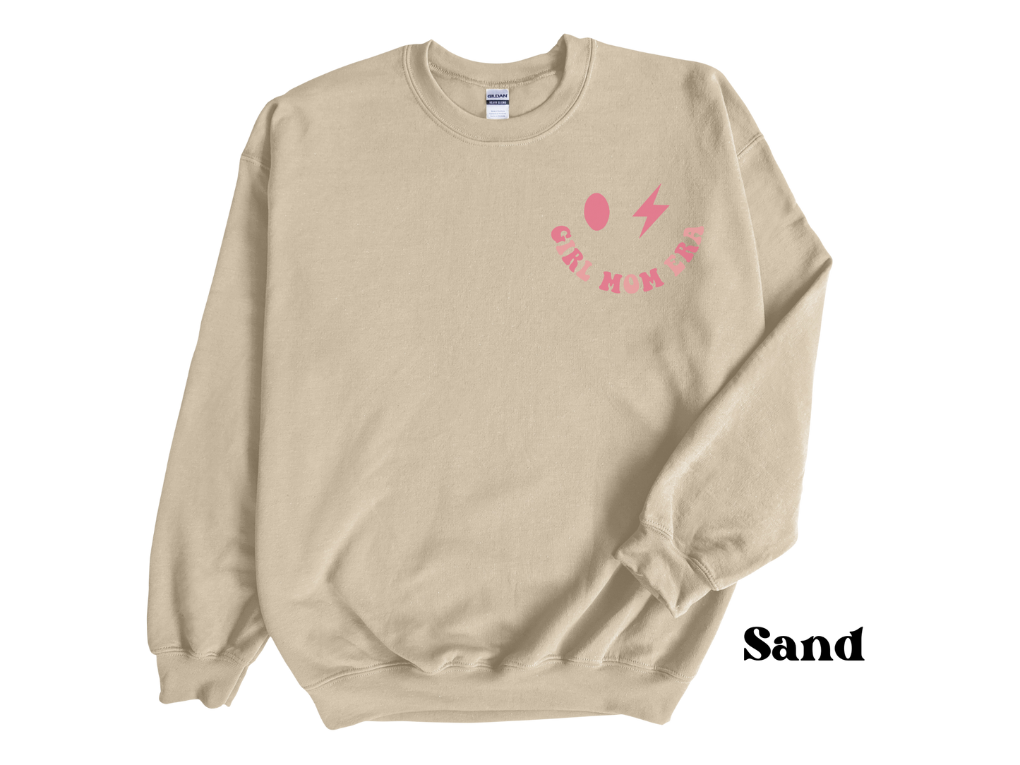 "In My Girl Mom Era" Crewneck Sweatshirt