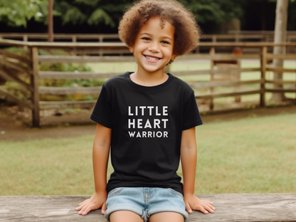 "Little Heart Warrior" Toddler T-shirts