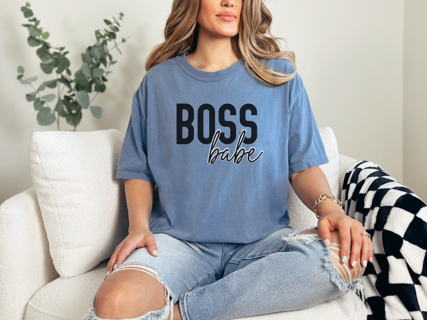 "Boss Babe" Comfort Colors T-shirt