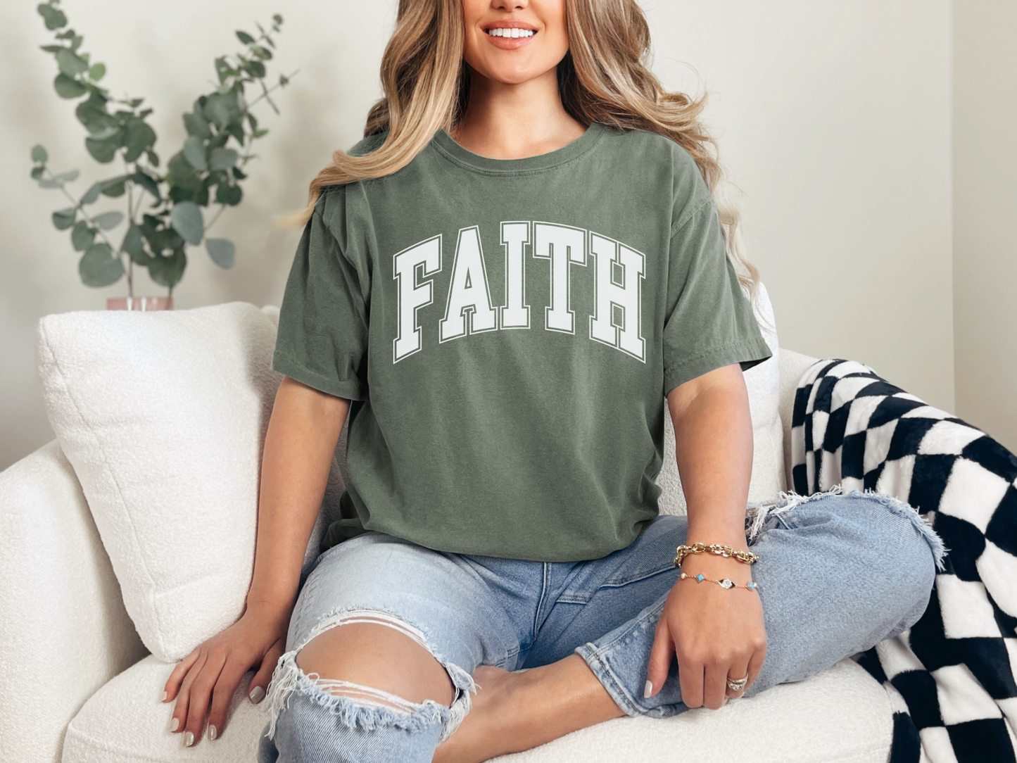 "FAITH" Comfort Colors T-shirt