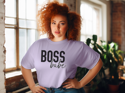 "Boss Babe" Comfort Colors T-shirt